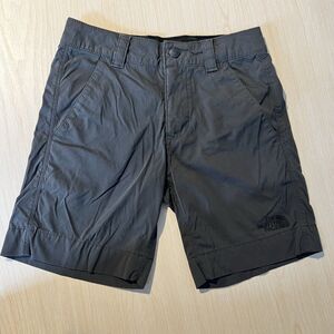 The North Face Boys Kids 7/8 S Gray Hiking Shorts Lightweight Adjustable Waist